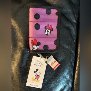 Harvey’s purple Minnie Mouse fun size wallet fsw